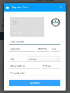 Seedr Payment