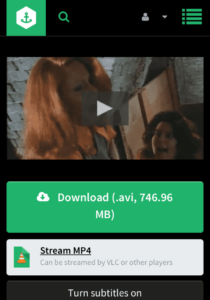 Bitport file detail