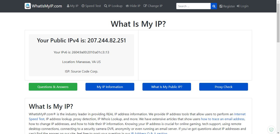 What is my IP